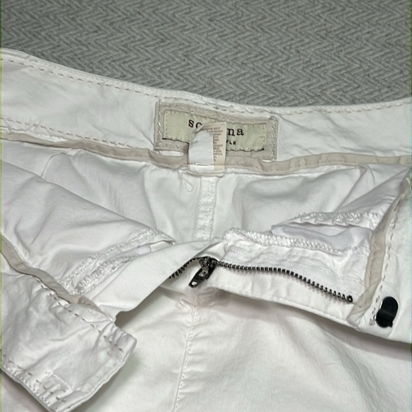 Sonoma White Cotton Skort.  Size 10 - Picture 6 of 9